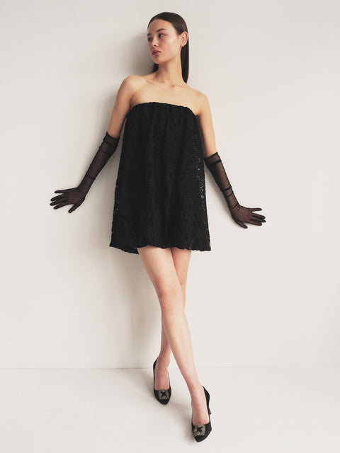 Mini Lace Bubble Dress