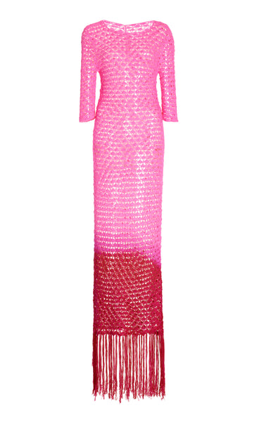 Rose Draped Bustier Dress with Crochet – Alejandra Alonso Rojas