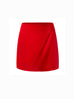 Mini Skirt in Red