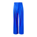 Wool Palazzo Pants in Klein Blue