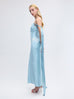 V-Neck Bustier Dress with Ties