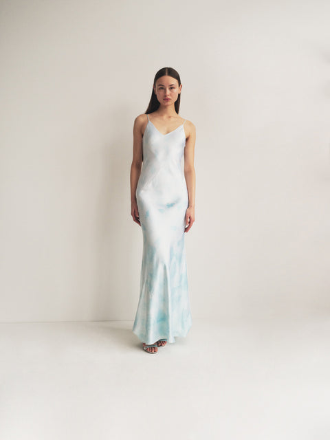 Flared Slip Gown