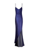 Diana Chiffon Detail Dress in Navy