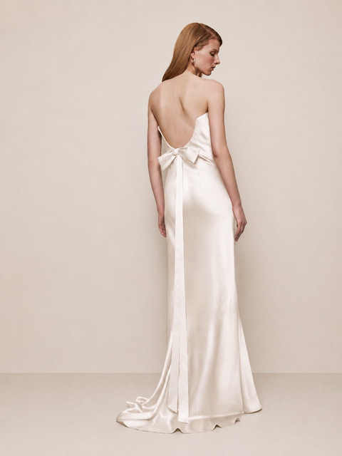 Open Back Bow Gown