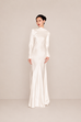 Cowl Back Gown
