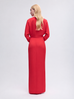 Drape Sleeve Dress