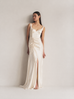 Bustier Gown with Ruching