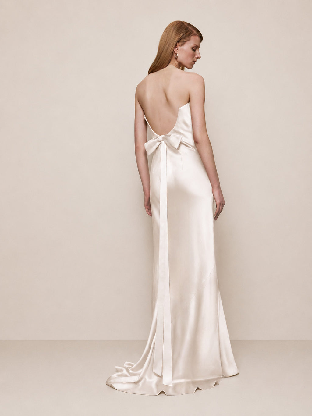 Open Back Bow Gown