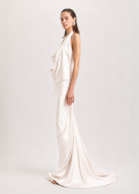 Draped Halter Set