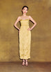 Pleated Bustier Dress