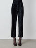 Tailored Pant in Black Velvet