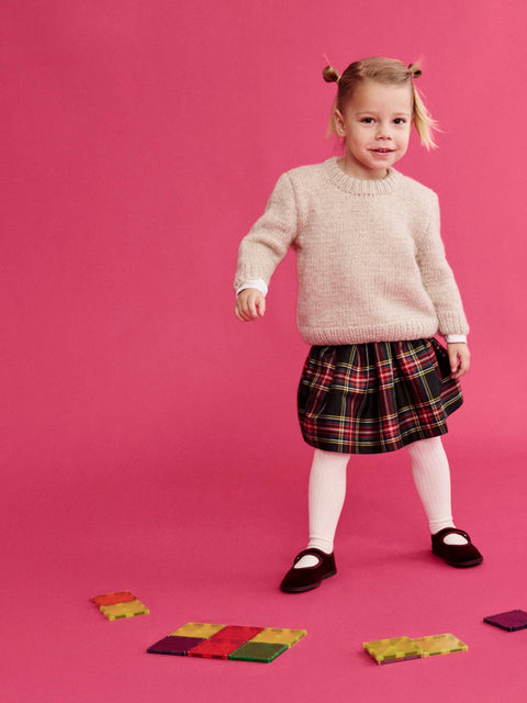 Kid's Pullover Sweater in Cloud