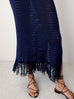 Patri Blue Hand Crochet Dress
