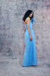 Draped Bow Gown