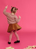 Kid's Raglan Sweater in Pink