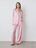 Classic Wide Leg Pant in Pink Print