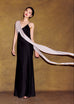 Slip Gown with Drapes