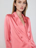 OVERSIZED SATIN BLAZER