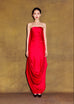 Draped Overlay Gown