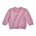 Kid's Pullover Sweater in Lavender