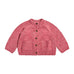 Kid's Cardigan in Red Melange