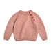 Kid's Raglan Sweater in Pink