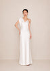 Slip Gown with Drapes