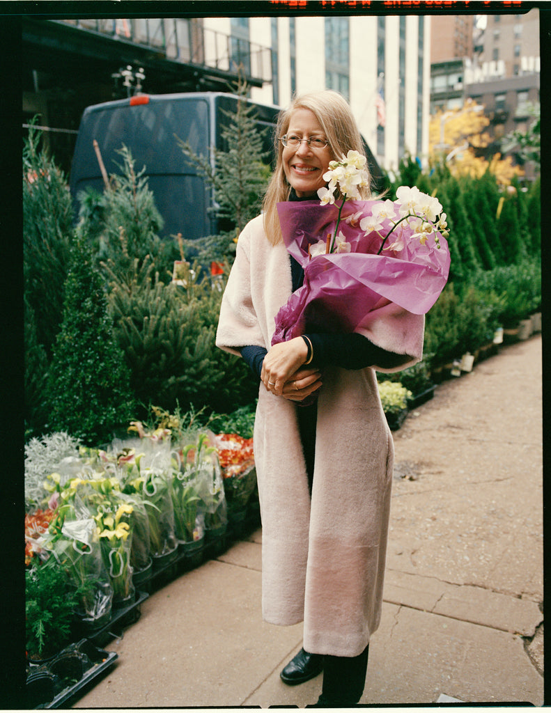 Powder pink discount coat
